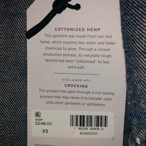 Levi’s jean jacket (XS) - Picture 4 of 6